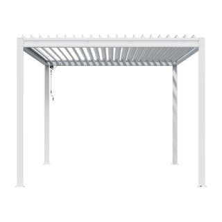 Aluminum Louvered Pergola with Adjustable Roof