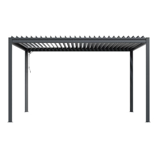 Aluminum Louvered Pergola with Adjustable Roof