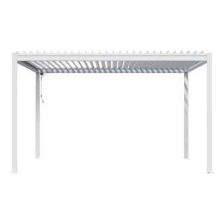 Aluminum Louvered Pergola with Adjustable Roof