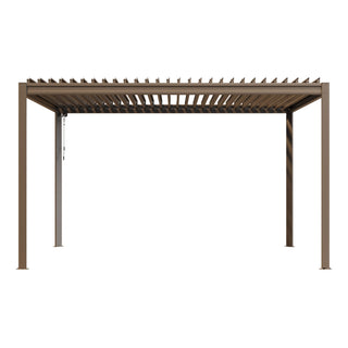 Aluminum Louvered Pergola with Adjustable Roof