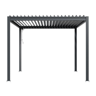 Aluminum Louvered Pergola with Adjustable Roof