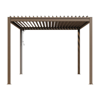 Aluminum Louvered Pergola with Adjustable Roof