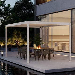 Aluminum Louvered Pergola with Adjustable Roof