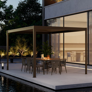 Aluminum Louvered Pergola with Adjustable Roof
