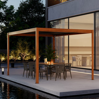Aluminum Louvered Pergola with Adjustable Roof
