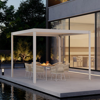 Aluminum Louvered Pergola with Adjustable Roof