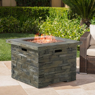 Square Mgo Fire Pit 35" 40000 BTU